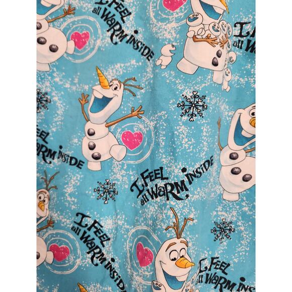 Disney Frozen Olaf Scrubs Top - Women's Size Small - Picture 3 of 4